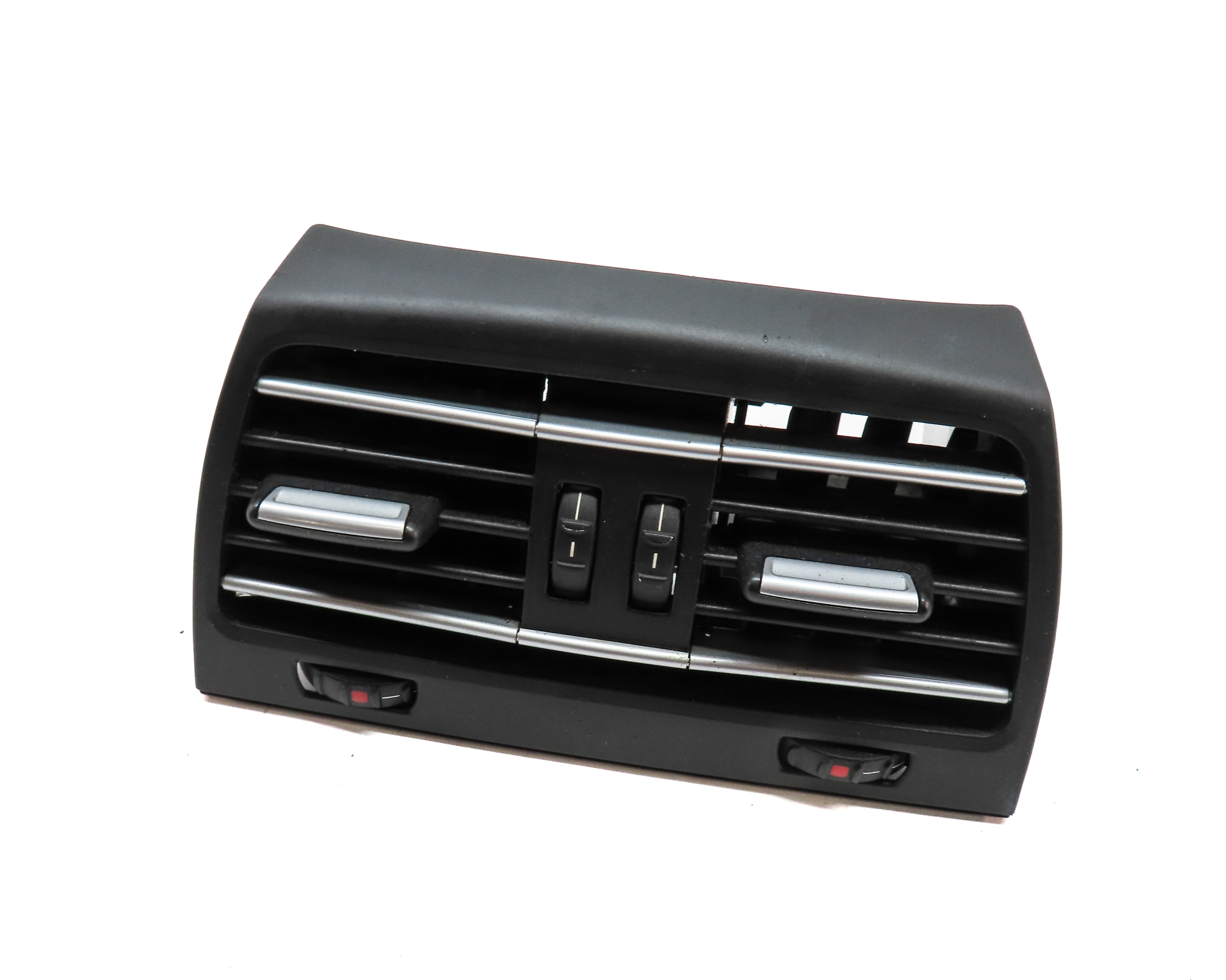 2014 BMW 750Li (F01) REAR CENTER CONSOLE HEAT AIR AC HVAC VENT (BLACK) — exact item pictured